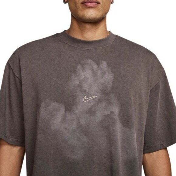 Nike Men's Max90 NSW Heavyweight T-Shirt SS Crew Ironstone Size XL NEW WITH TAGS - Picture 2 of 4